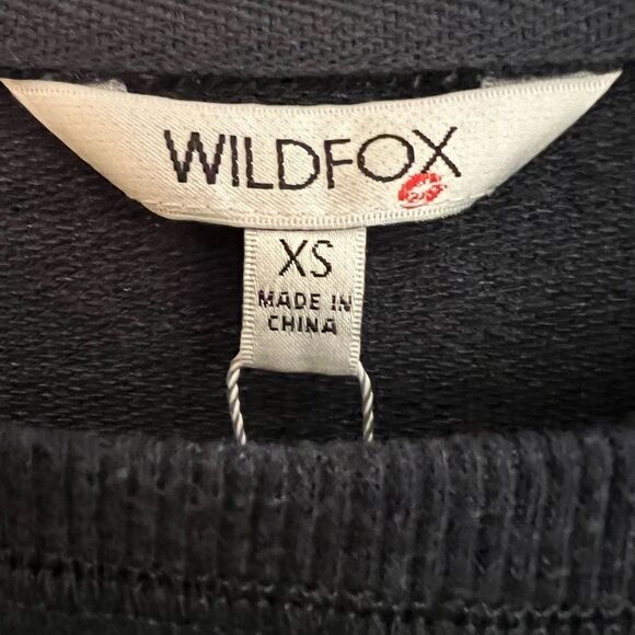 NWT Wildfox, super soft Social sweater sweatshirt  Sz Large - Picture 11 of 13